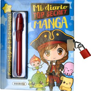 Mi diario Top Secret Manga SUSAETA EDICIONES
