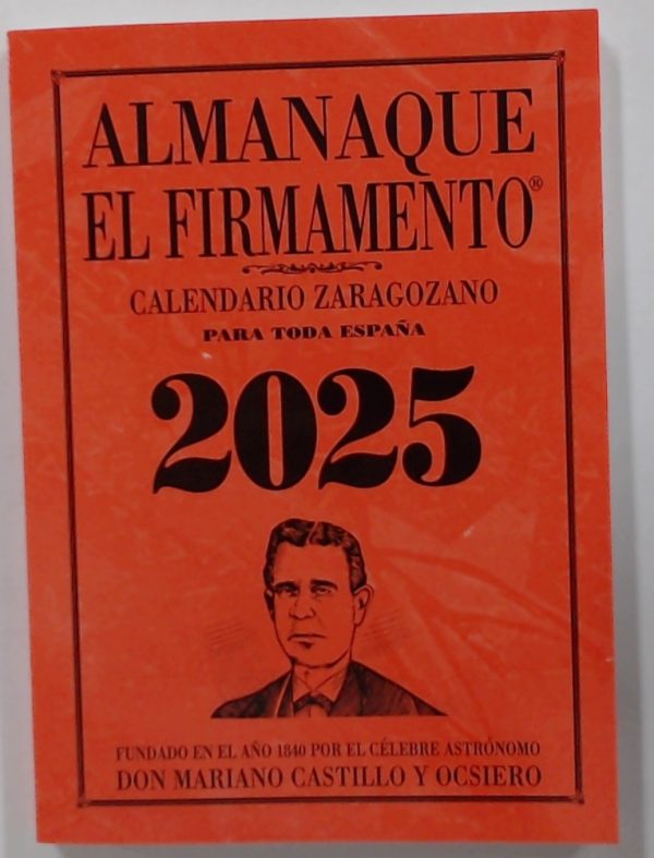 Almanaque Zaragozano 2025 CALENDARIO ZARAGOZANO
