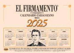 Calendario mesa Zaragozano 2025 CALENDARIO ZARAGOZANO