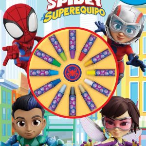 Spidey y su superequipo. Pequeños artistas DISNEY LIBROS