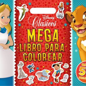 Clásicos Disney. Megalibro para colorear DISNEY LIBROS