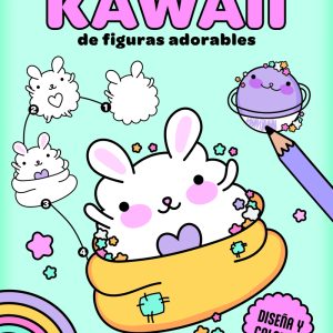 KAWAII DE FIGURAS ADORABLES- DISEÑA Y COLOREA LIBSA