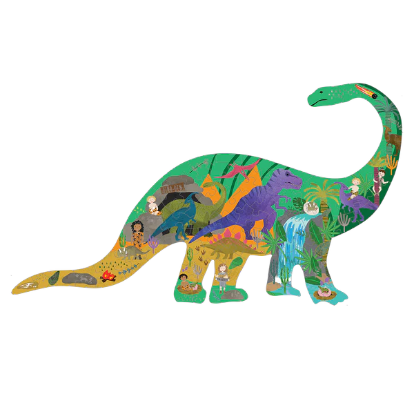 Puzzle dino Floss and rock Valencia interior