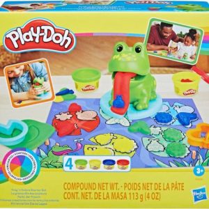 PRIMERAS CREACIONES CON RANA Y LOS COLORES PLAY-DOH