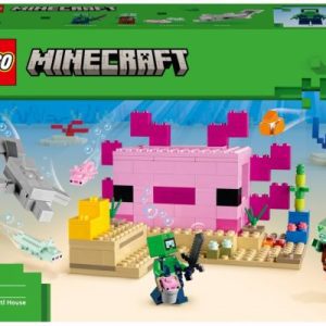 LA CASA AJOLOTE LEGO MINECRAFT