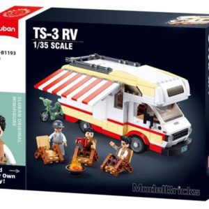 FURGONETA DE CAMPING 1/35 506 PZS MODEL BRICKS