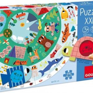Puzzle xxl descubre animales ( 25 piezas)