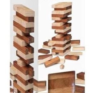 BLOCK &BLOCK DOS COLORES MADERA