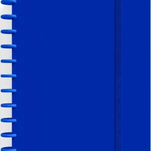 CUADERNO INGENIOX A4 80H CUADRICULA AZUL OSCURO