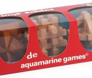 PACK 3 IMPOSIBLES DE MADERA SURTIDOS