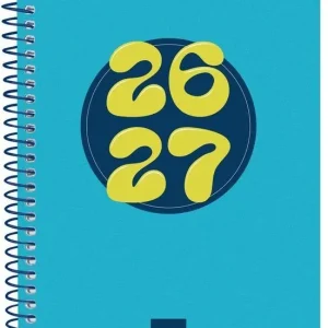 AGENDA ESCOLAR 26-27 8º SVH COOL AZUL ESPIRAL