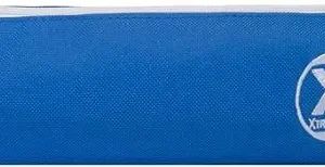 PORTATODO SIMPLE REDONDO AZUL 21,5X6X5,5 CM 1 CREMALLERA