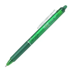C/12 BOLIGRAFO FRIXION CLICKER BALL 0,7MM VERDE BORRABLE PILOT
