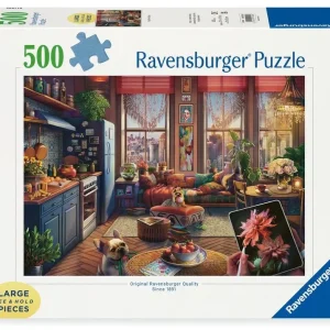 PUZZLE 2D ESTUDIO BOHO ACOGEDOR LARGE 500 PIEZAS