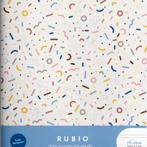 LIBRETA A4 44H 80G. PAUTA MONTESSORI 3,5MM CON MARGEN