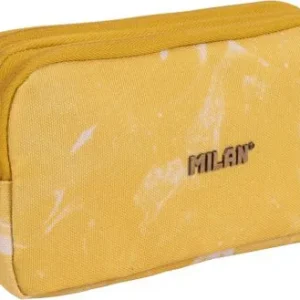 PORTATODO TRIPLE SERIE LAVA AMARILLO 22X11X6,5CM