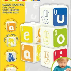 JUEGO EDUCUBES VOCALES