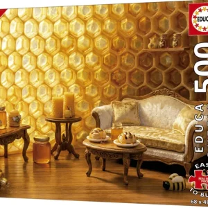 PUZZLE 500 PIEZAS PLUS DULCE HOGAR DE MIEL