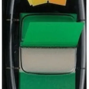 INDICES AUTOADHESIVOS EN ZIGZAG 680-3 VERDE 25,4X43,2MM