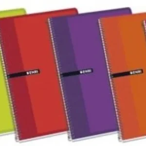 PAQ/5 CUADERNO ESPIRAL 4º 80H 60G. PAUTA 3 TAPA DURA
