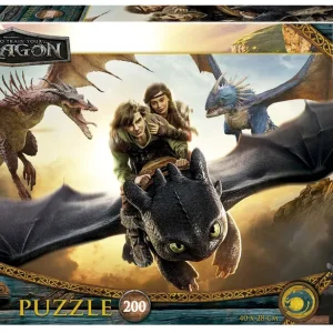PUZZLE 200 PIEZAS COMO ENTRENAR A TU DRAGON