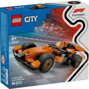 PILOTO DE F1 CON COCHE MCLAREN LEGO