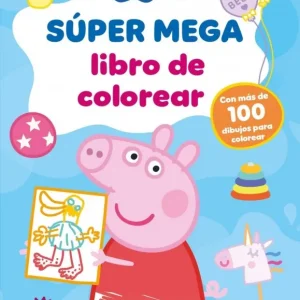Súper mega libro de colorear (Peppa Pig. Actividades) Hasbro 2026