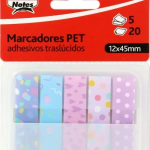 BLISTER 5 TIRAS ADHESIVAS TRANSLUCIDAS 12X45 FIESTA