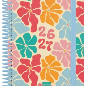 AGENDA ESCOLAR 26-27 4º SVH COSMO GARDEN ESPIRAL