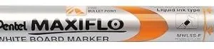 C/12 rotulador maxiflo s color amarillo punta media pentel