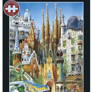 PUZZLE MINIATURE 1000 PIEZAS GAUDI
