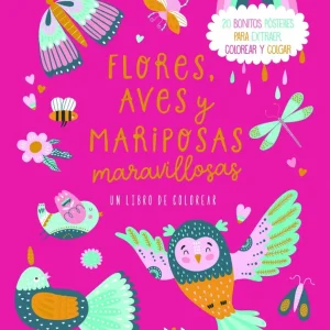 FLORES, AVES Y MARIPOSAS MARAVILLOSAS Vv.Aa.3 2025