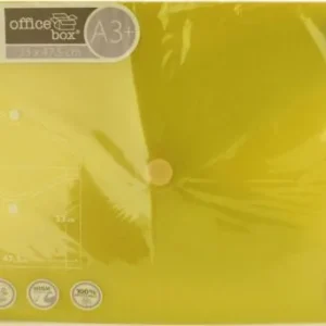 PAQ/10 CARPETA SOBRE A3+ V-LOCK 330X475 VELCRO AMARILLO