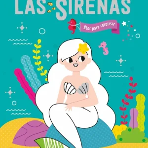 MIS AMIGAS LAS SIRENAS-BLOC PARA COLOREAR BALLON 2024