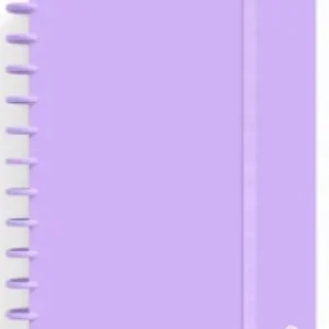 CUADERNO INGENIOX A4 80H HORIZONTAL MALVA PASTEL