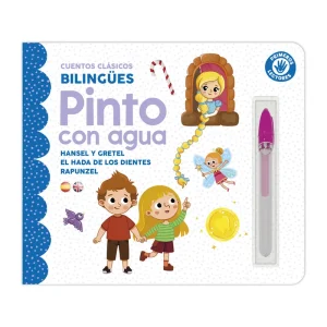 PINTO CON AGUA - CUENTOS (HANSEL Y GRETEL, EL HADA DE LOS DIENTES Y RAPUNZZEL) Imagiland 2025