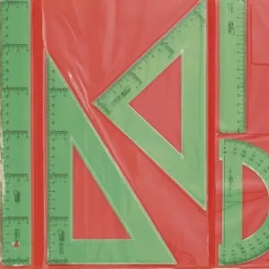 PACK/10 ESTUCHES REGLAS VERDES SURTIDOS