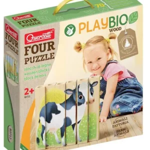 PLAYBIO PUZZLE 4 ANIMALES GRANJA 6 PIEZAS