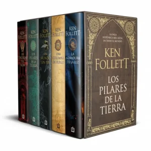 Estuche Los Pilares de la Tierra Ken Follett 2025