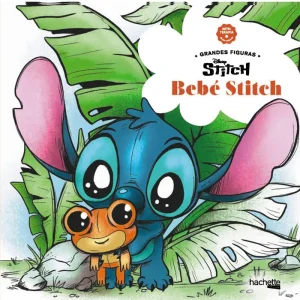 Arteterapia, dibujos antiestrés. Grandes figuras: Bebé Stitch AA.VV. 2025