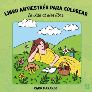 LIBRO ANTIESTRÉS PARA COLOREAR-LA VIDA AL AIRE LIBRE BALLON 2026