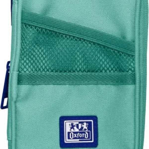 Estuche expandible b-max 22,5x11,5x2-6cm color verde safari