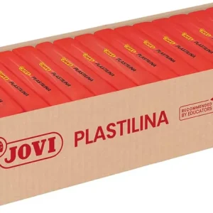 C/15 TACOS PLASTILINA JOVI 72 GRANDE 350G. ROJO