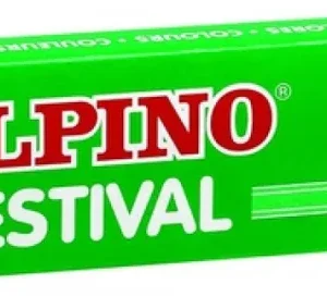 C/12 LAPICES COLORES ALPINO ROJO