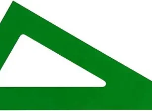 (PACK 5U) CARTABON SERIE TECNICA 25CM METACRILATO VERDE