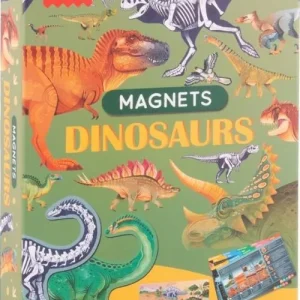 Juego magnetico educativo dinosaurios 44 piezas