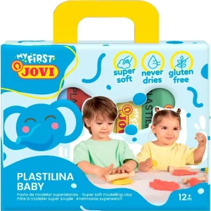 Estuche 4 tacos plastilina 38g colores surtidos my first plastilina baby