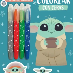 Star Wars. The Mandalorian. Libro para colorear con ceras Star Wars 2026