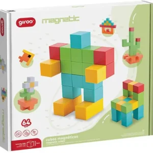 JUEGO 64 CUBOS MAGNETICOS GIROS
