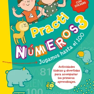 Practi Números 3: Jugamos hasta el 100 AA.VV. 2025